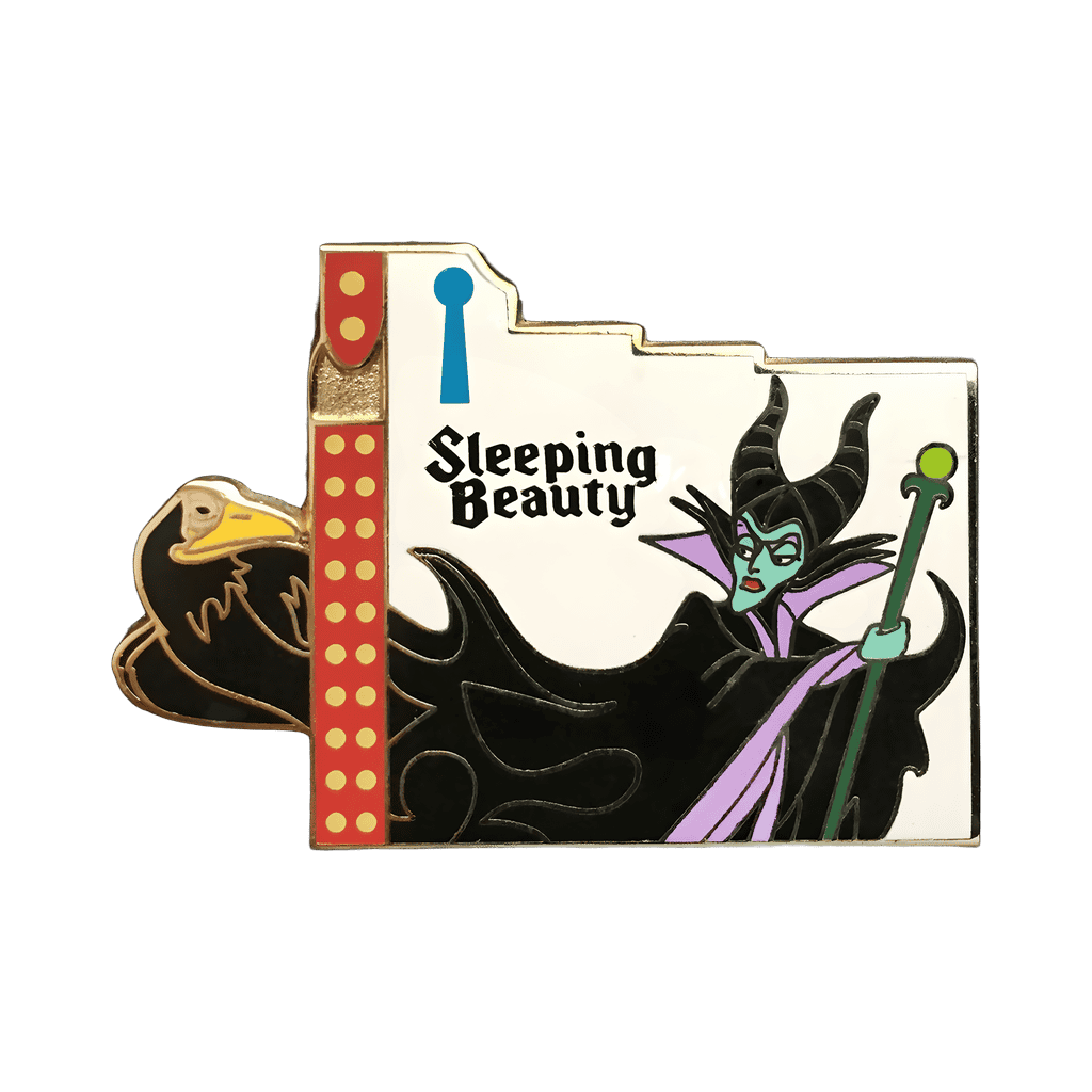 Diablo and Maleficent Disney pin