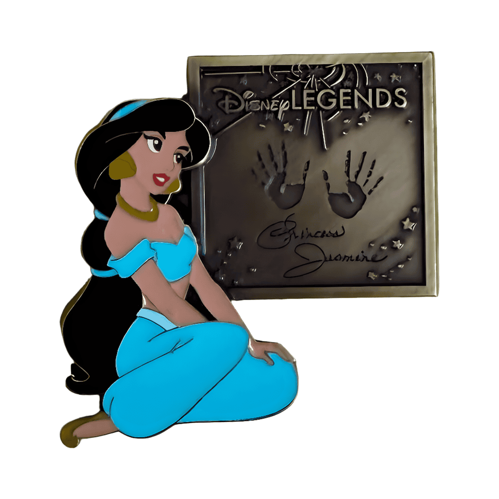 Jasmine Disney Legends Mystery Plaque Disney pin