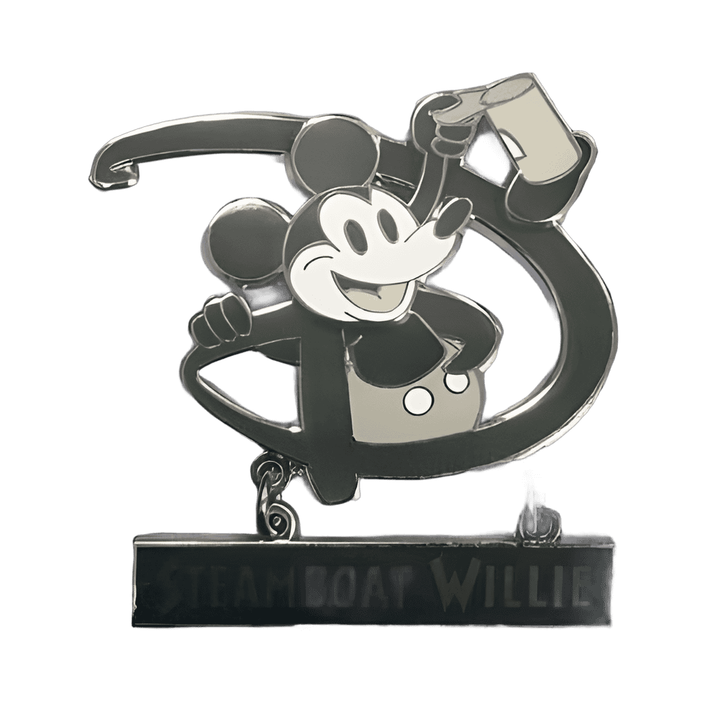 Steamboat Mickey Disney pin