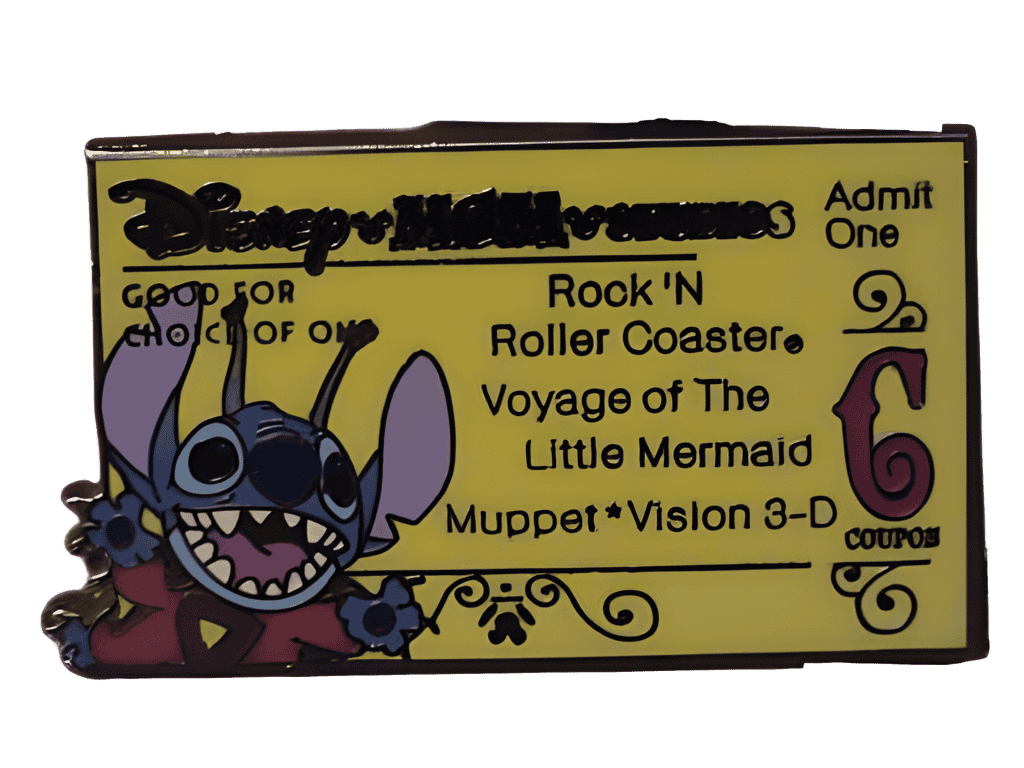 Stitch - C Ticket - Disney-MGM Studios Disney pin