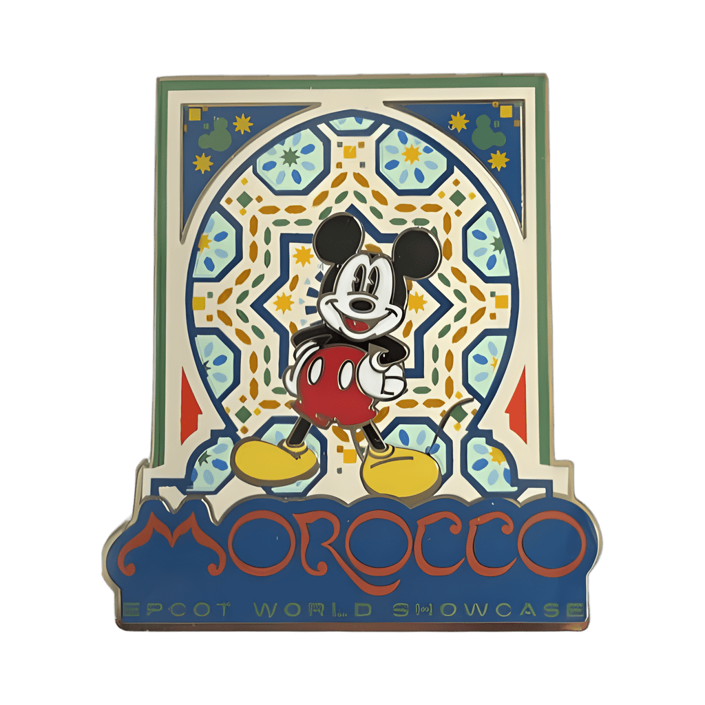 Morocco Mickey Mouse with Mosaic Tiles Disney pin