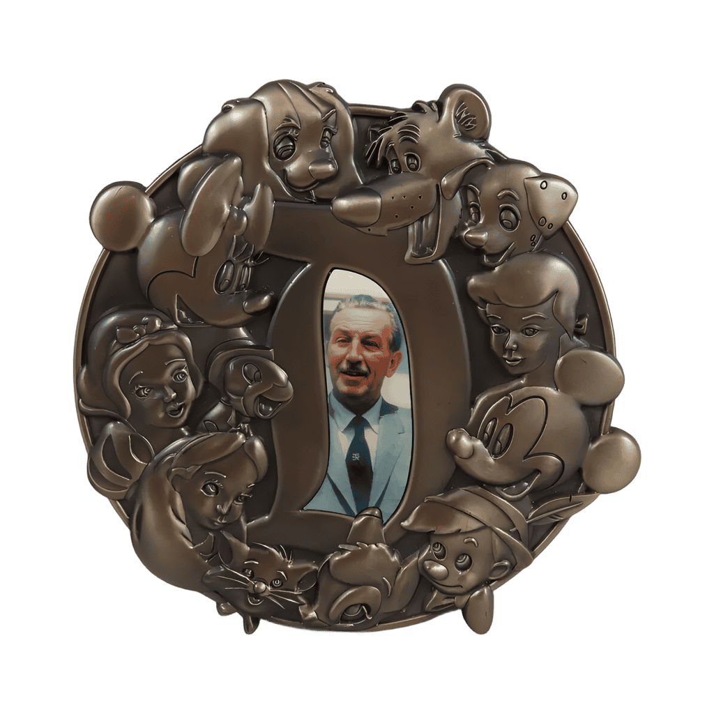 Walt Disney - Bronze Frame - Super Jumbo Disney pin