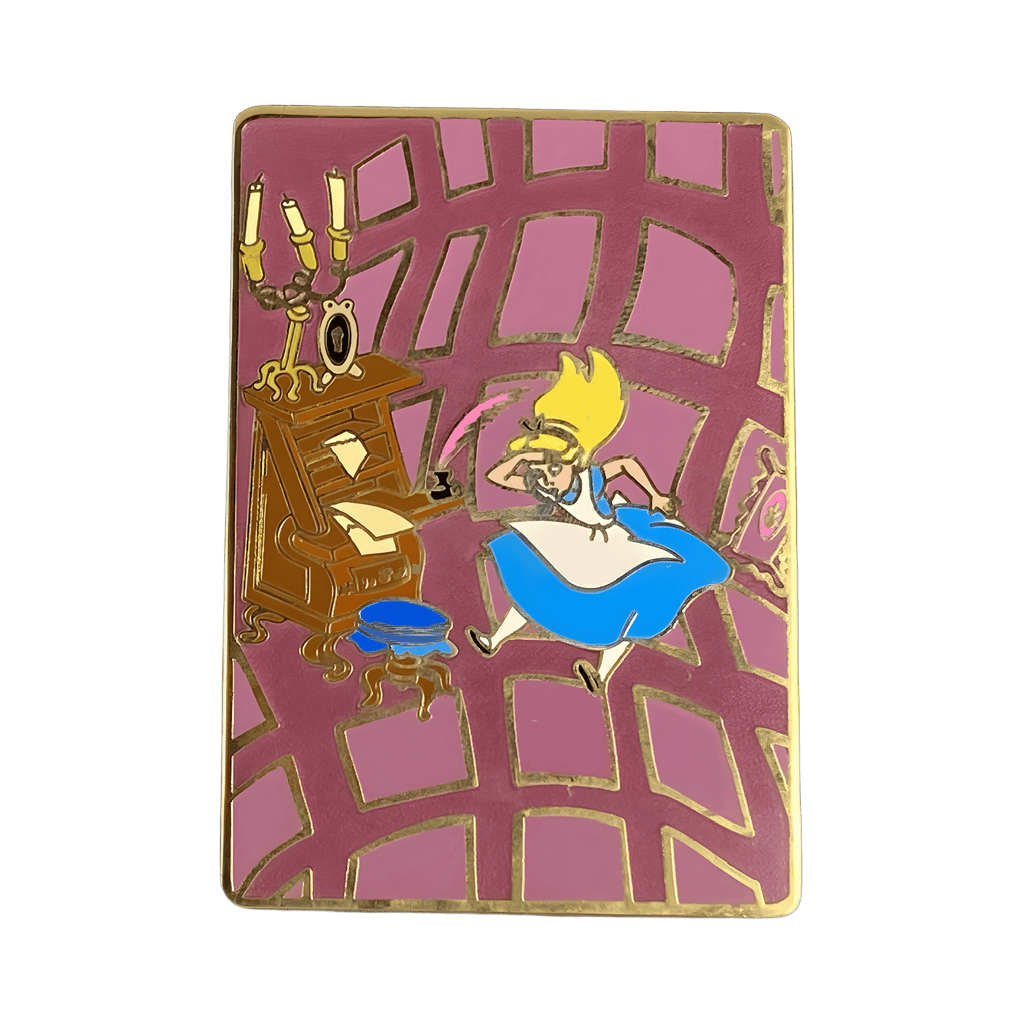 Alice Falling Down the Rabbit Hole Disney pin