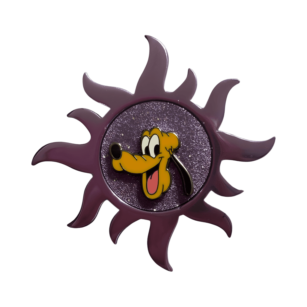 Pluto - Glitter Sunburst Sparkle Disney pin
