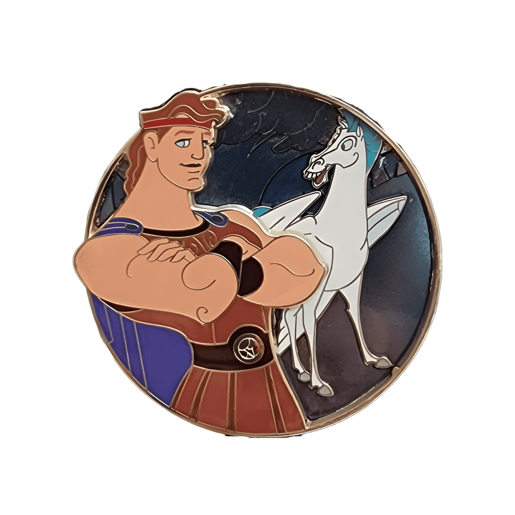 Hercules and Pegasus Disney pin