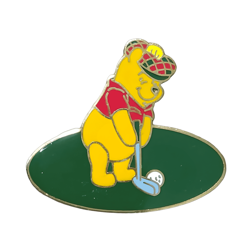 Golfing Disney pin
