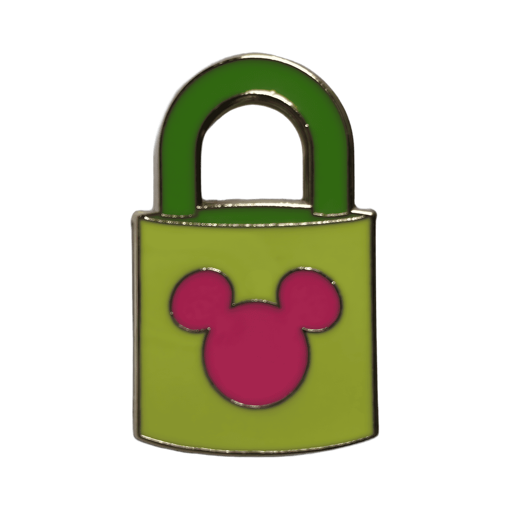 Mickey Lock Disney pin
