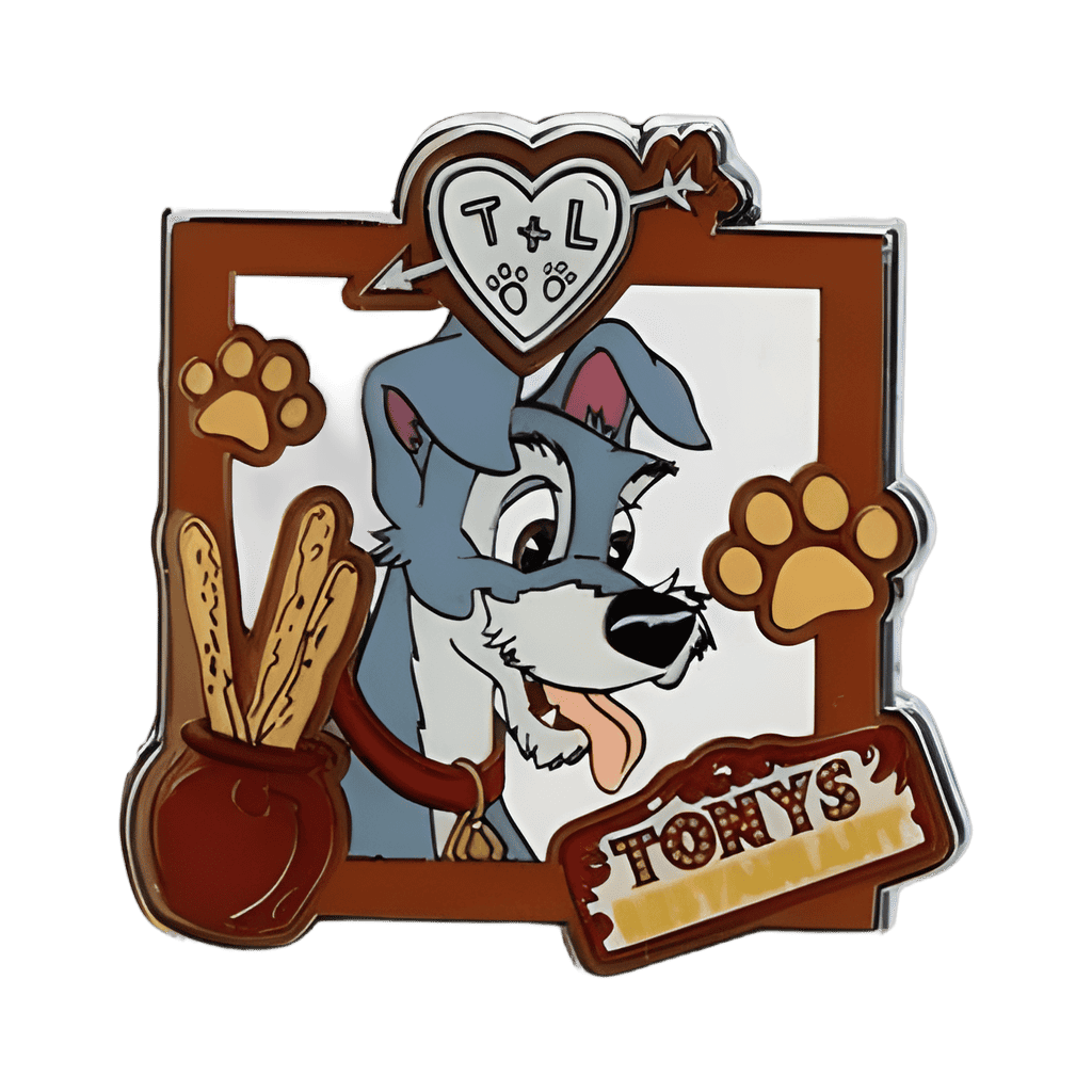 Tramp - Lady and the Tramp Disney pin