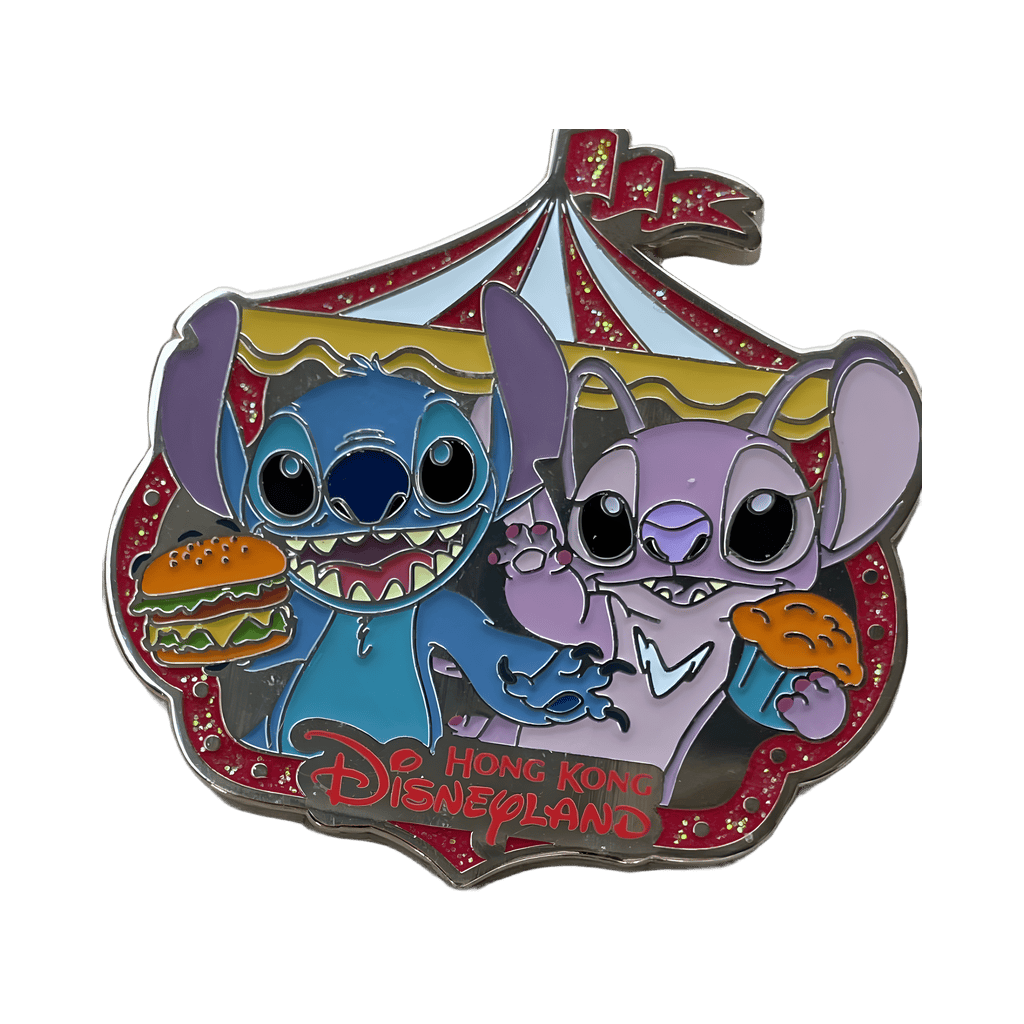 Stitch and Angel Disney pin