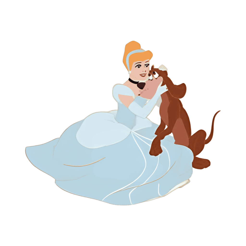Cinderella & Bruno Disney pin