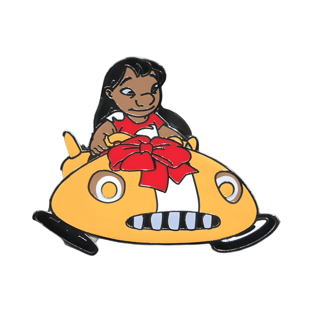 Lilo with Holiday Spaceship Disney pin