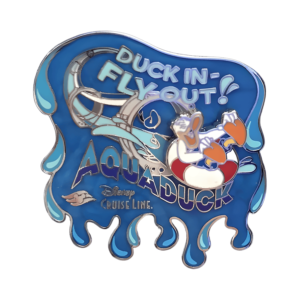 Disney Dream - Donald Riding the Aquaduck - Duck In, Fly Out! Disney pin