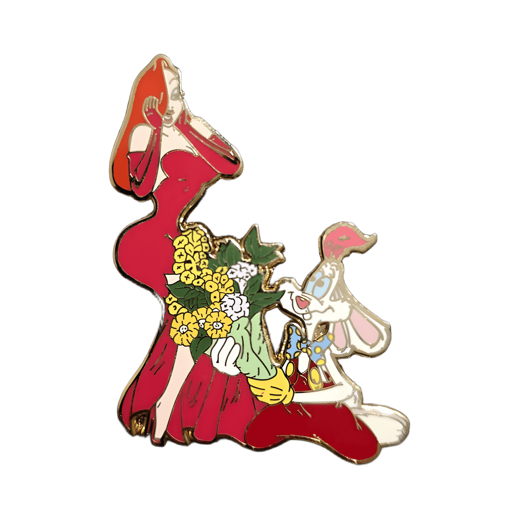 Roger and Jessica Rabbit Disney pin