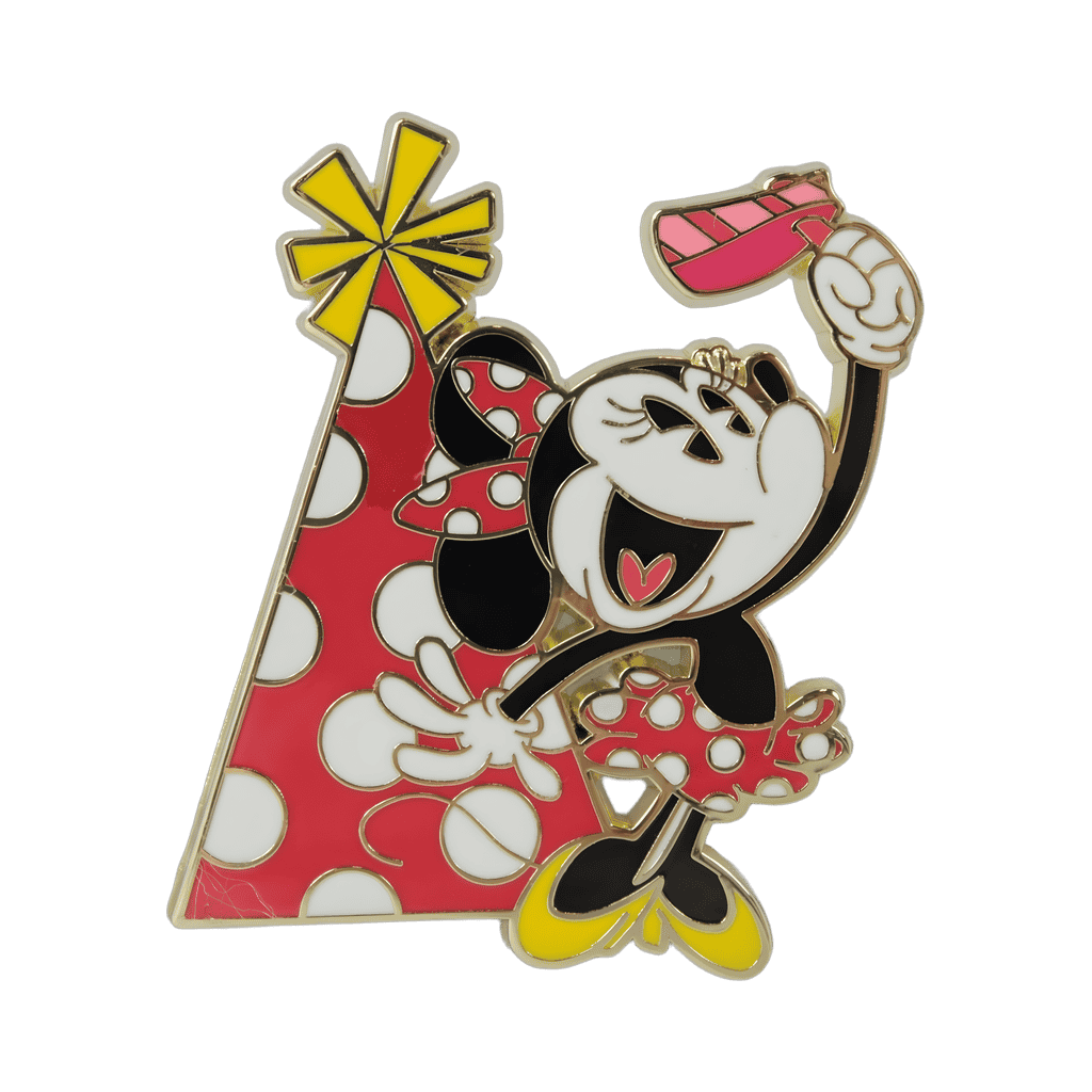 Minnie Mouse with Party Hat Disney pin