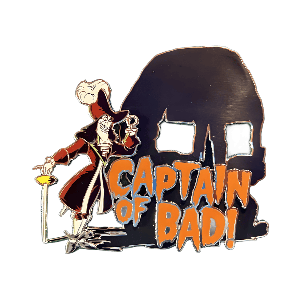 Captain Hook - Captain of Bad! Disney pin