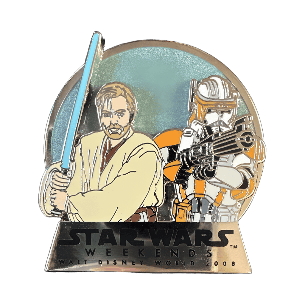 Obi-Wan Kenobi and Clone Commander Cody Disney pin