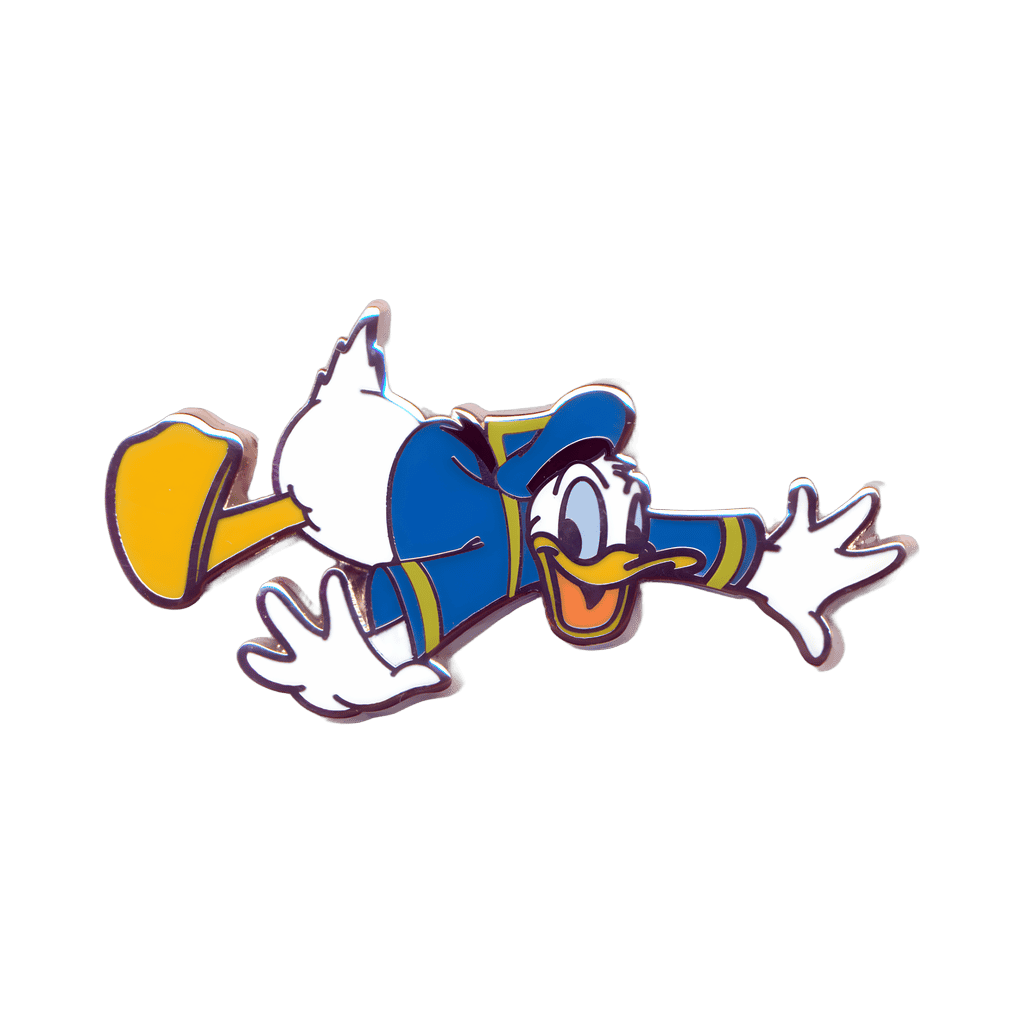 Donald Duck Falling Disney pin
