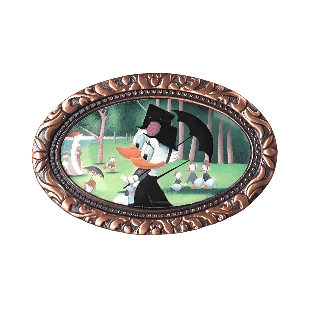 Donald & Daisy in Seurat Disney pin
