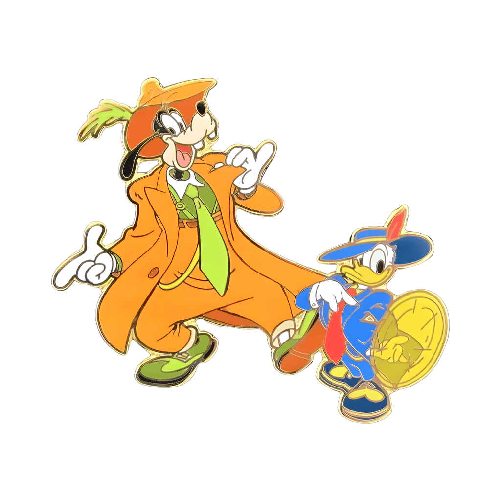 Goofy and Donald Duck in Zoot Suits (1940s) Disney pin
