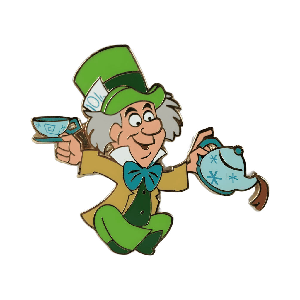 Mad Hatter Disney pin