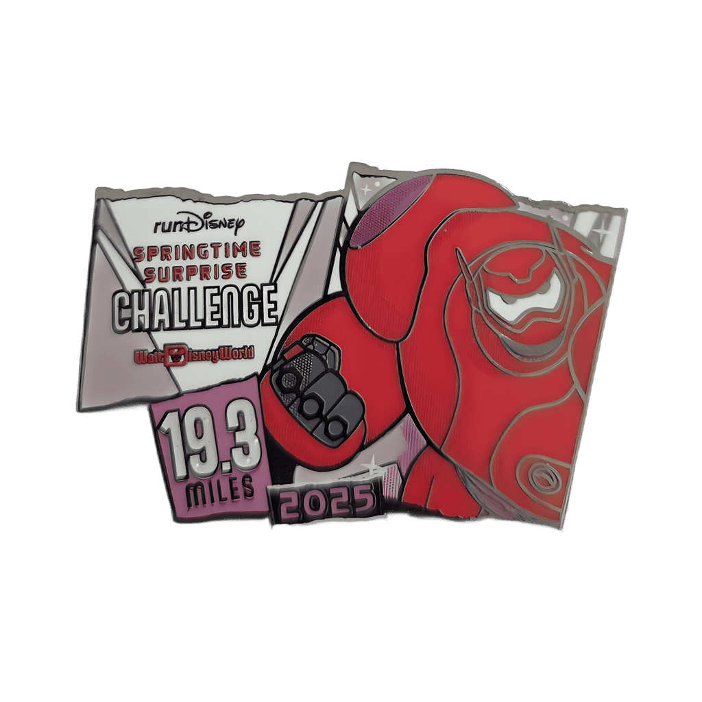 Baymax - 19.3 Miles Disney pin