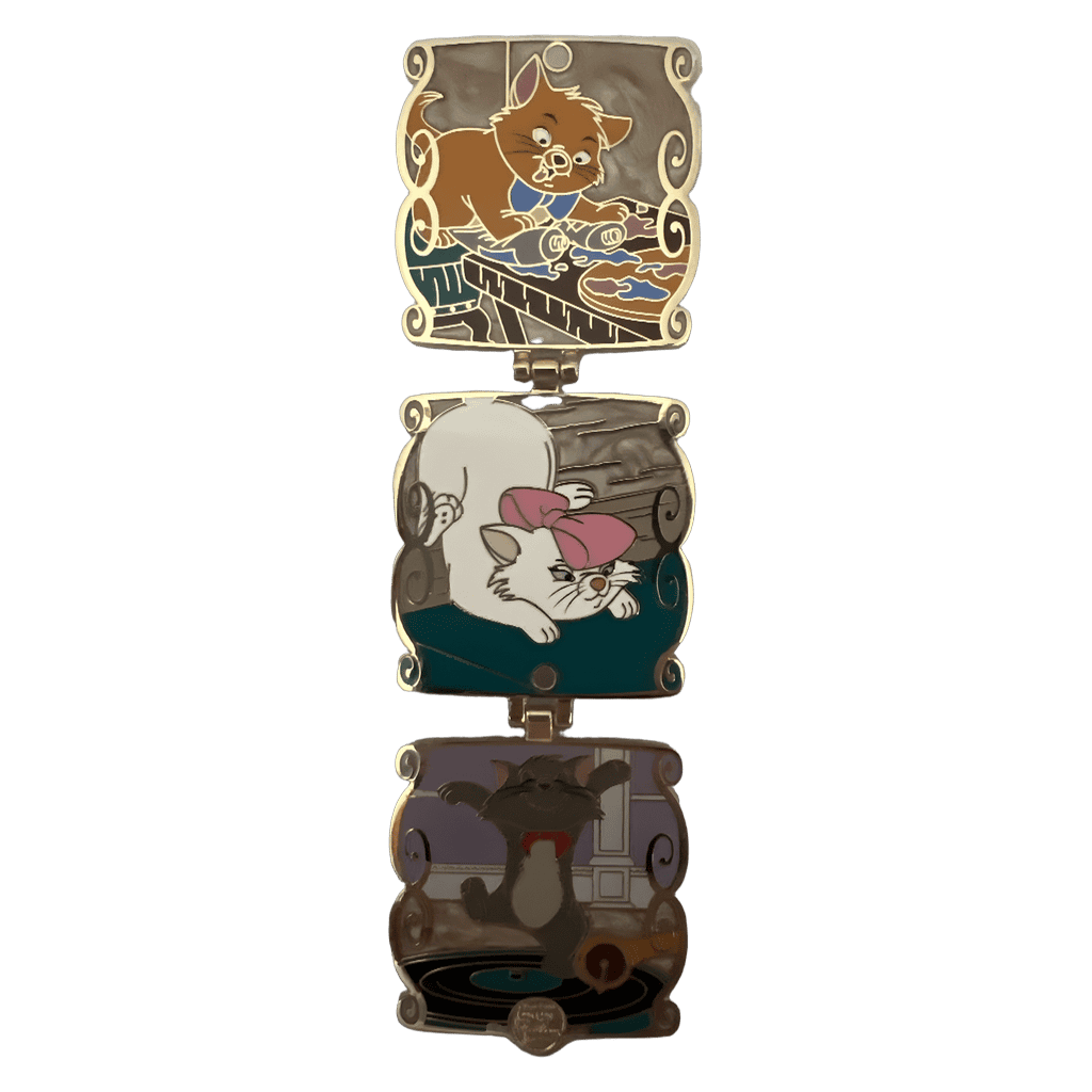 Aristocats Trifold Disney pin