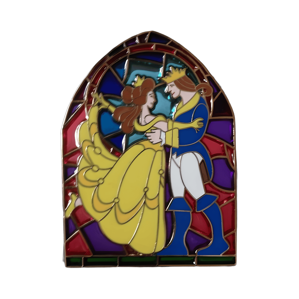 Belle and Prince Disney pin