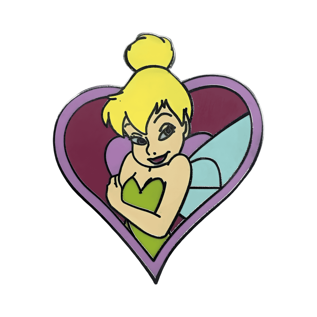 Tinker Bell in Heart Disney pin