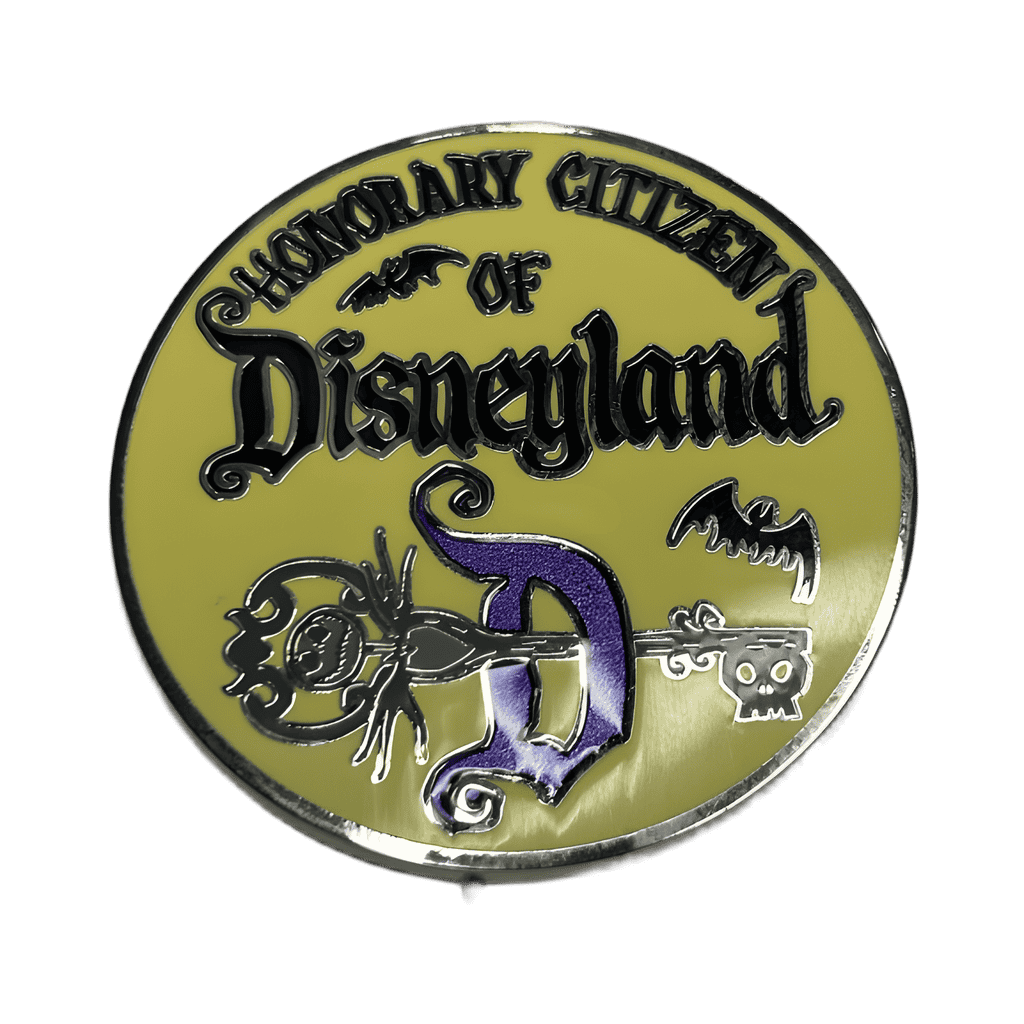 Honorary Citizen Button Disney pin