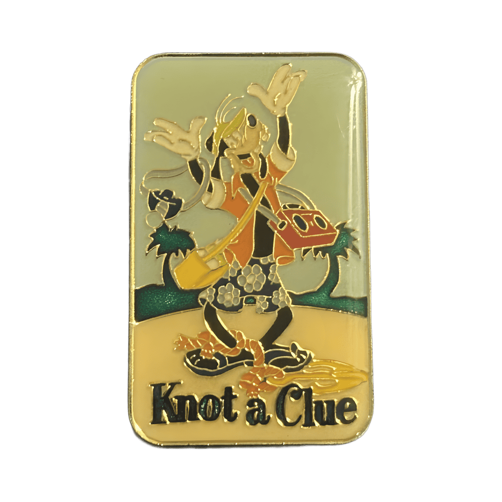 Goofy - Knot a Clue Disney pin