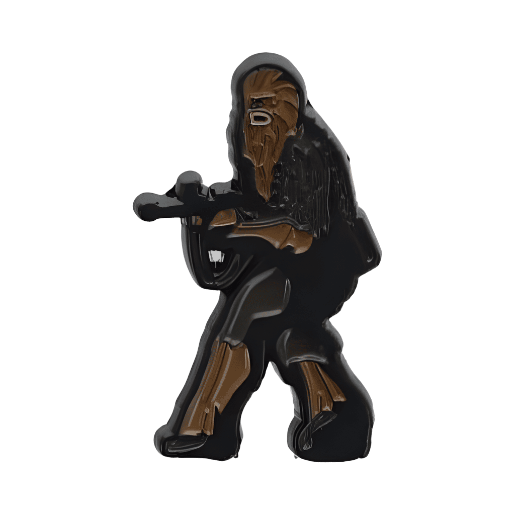 Chewbacca - Chewie Holding Bowcaster Crossbow Disney pin