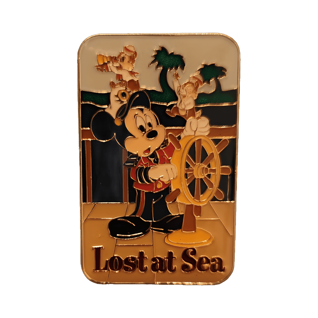 Lost At Sea (Captain Mickey, Chip, and Dale) Disney pin
