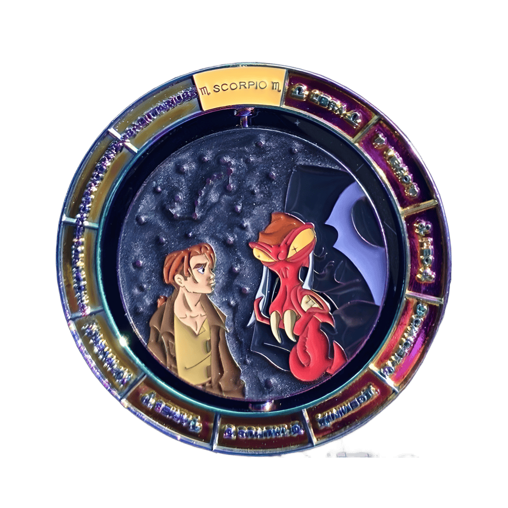 Treasure Planet - Scorpio - Jim Hawkins and Scroop Disney pin