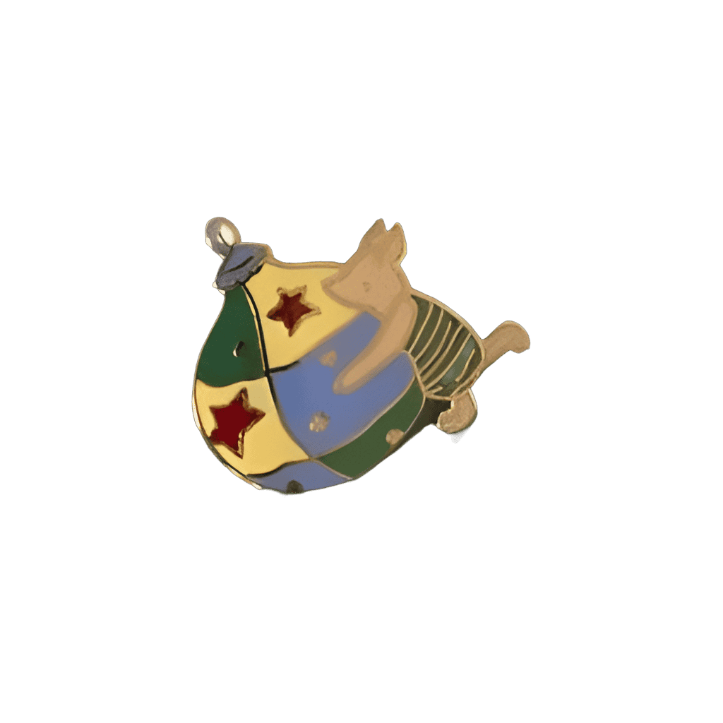 Classic Piglet w/ Christmas Ornament Disney pin