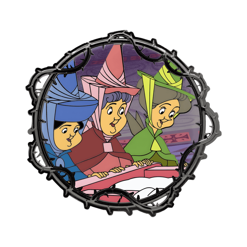 The Good Fairies - Flora, Fauna & Merryweather Disney pin