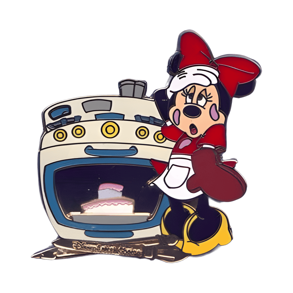 Minnie's Oven and Cake Disney pin