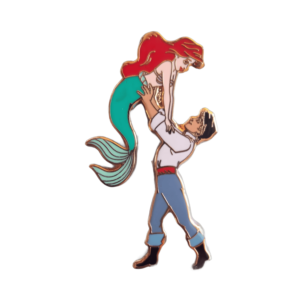 Ariel and Eric Disney pin
