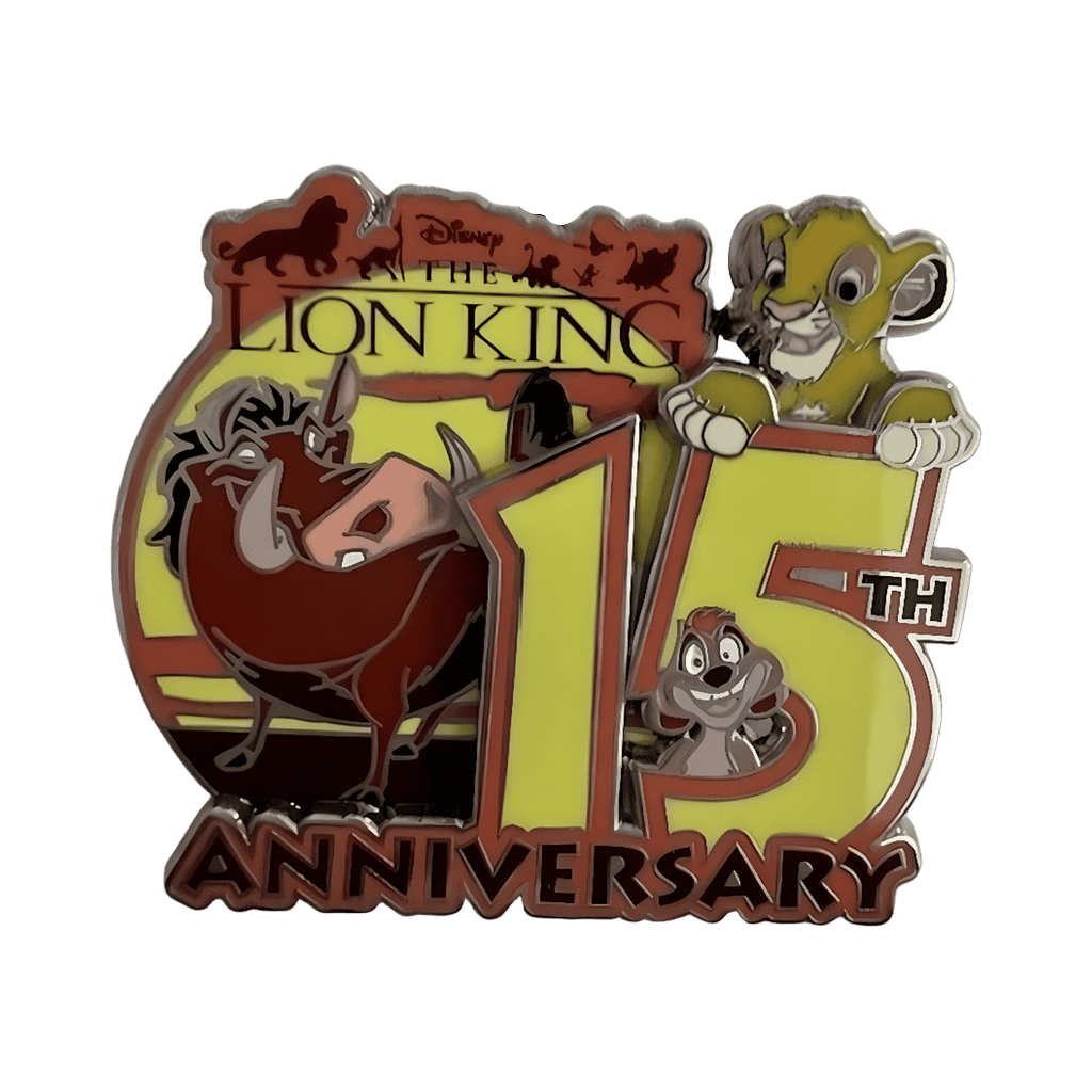 Lion King and Simba Disney pin