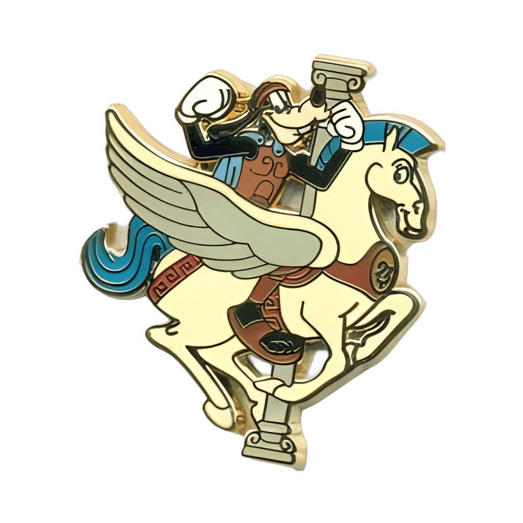 Goofy as Hercules Disney pin