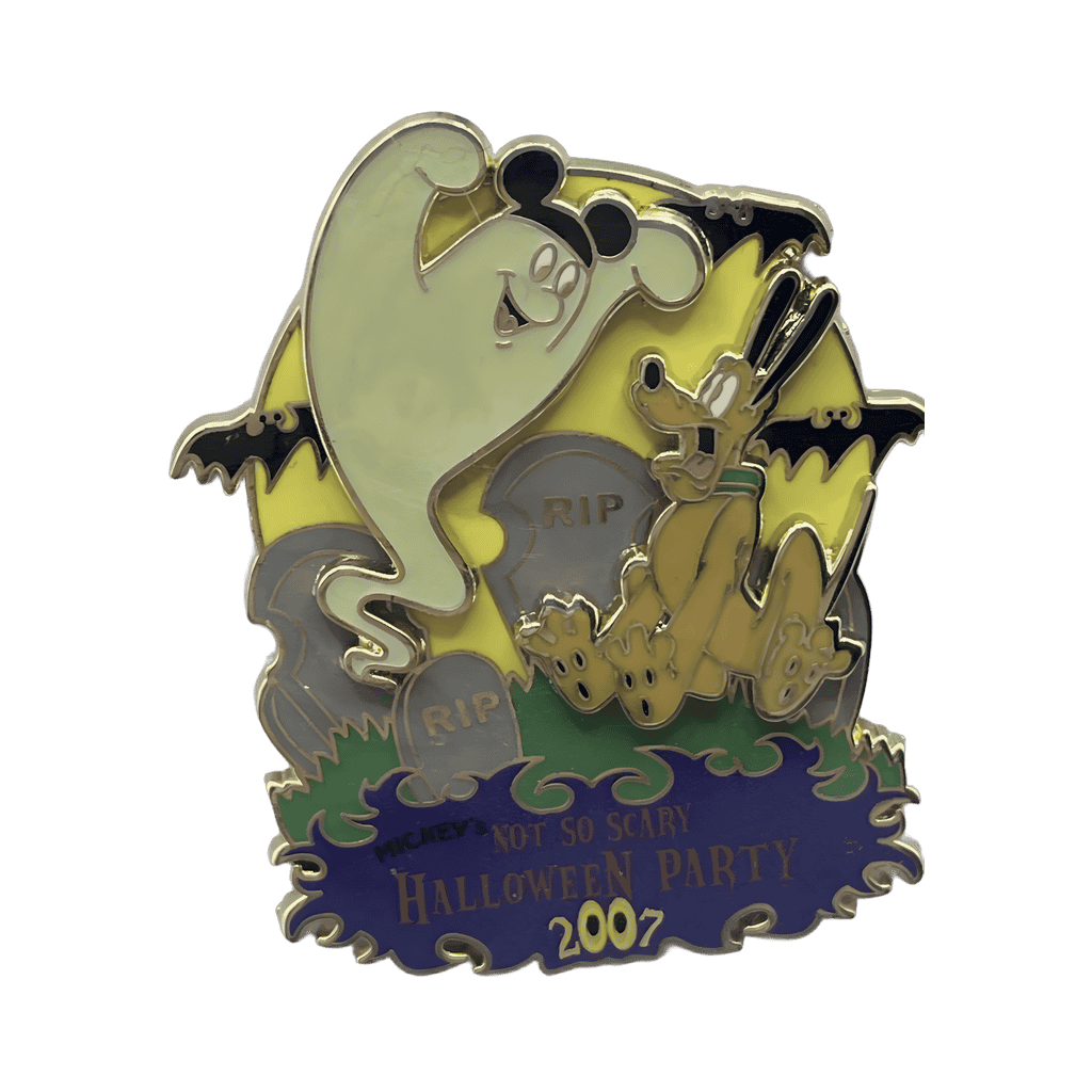 Pluto in Graveyard Disney pin