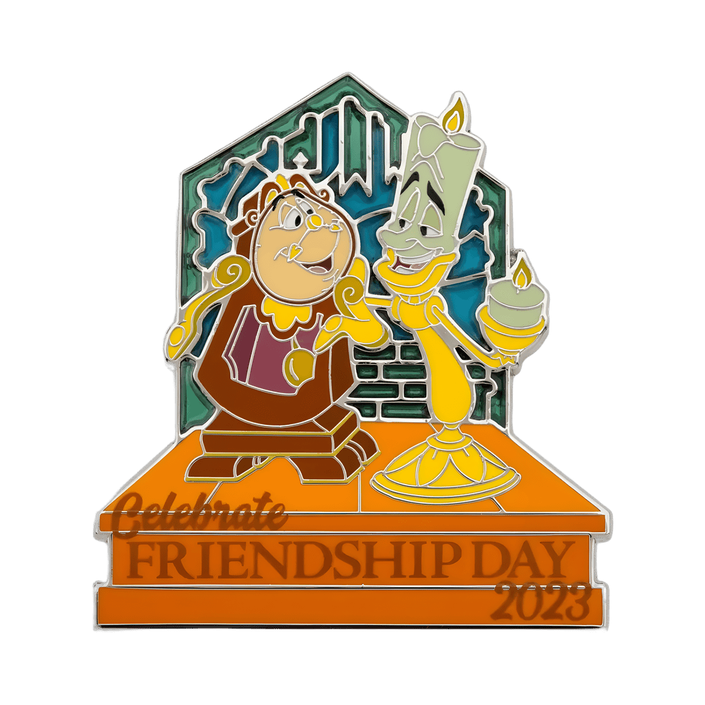 2023 - Lumiere and Cogsworth Disney pin