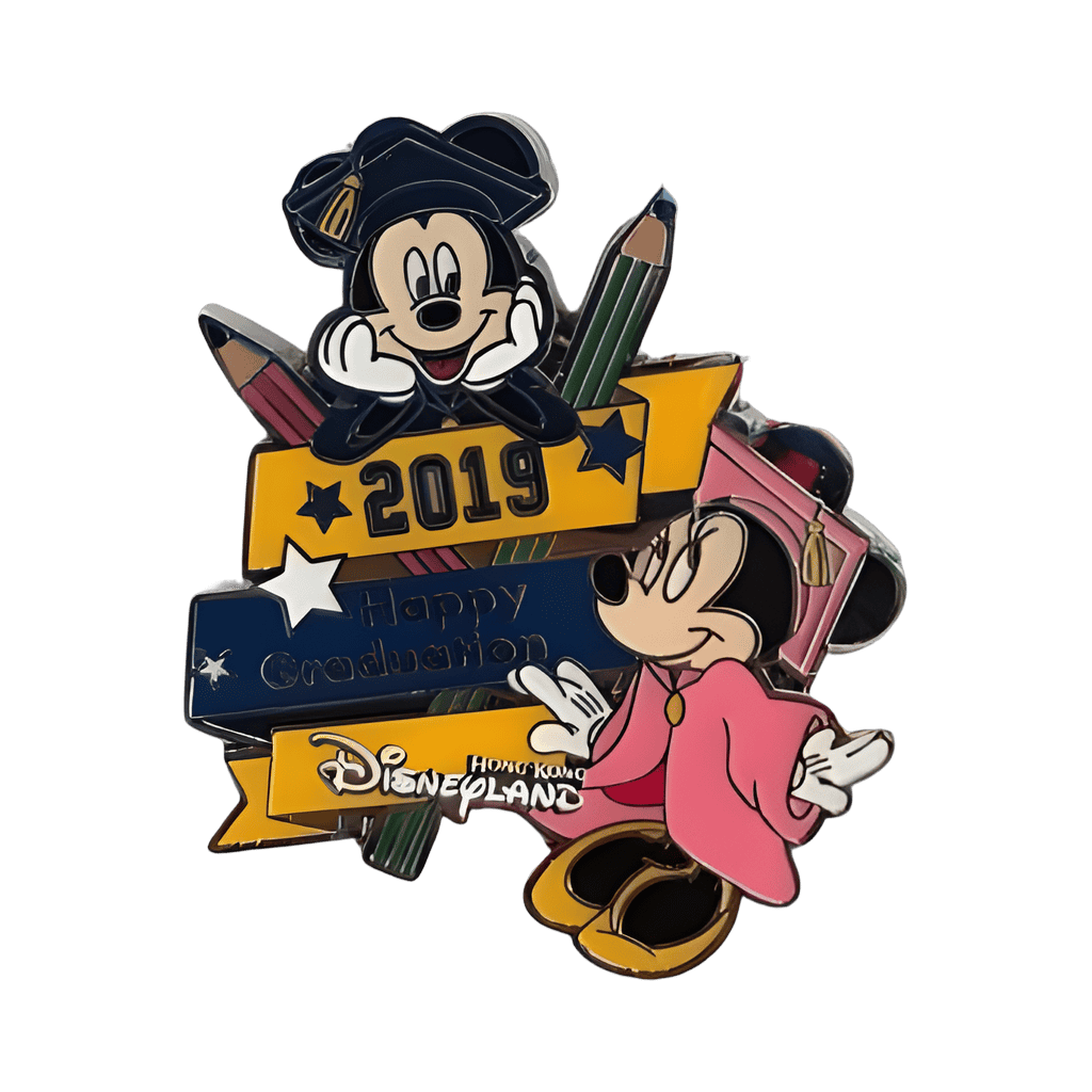 Happy Graduation 2019 - Minnie & Mickey Disney pin