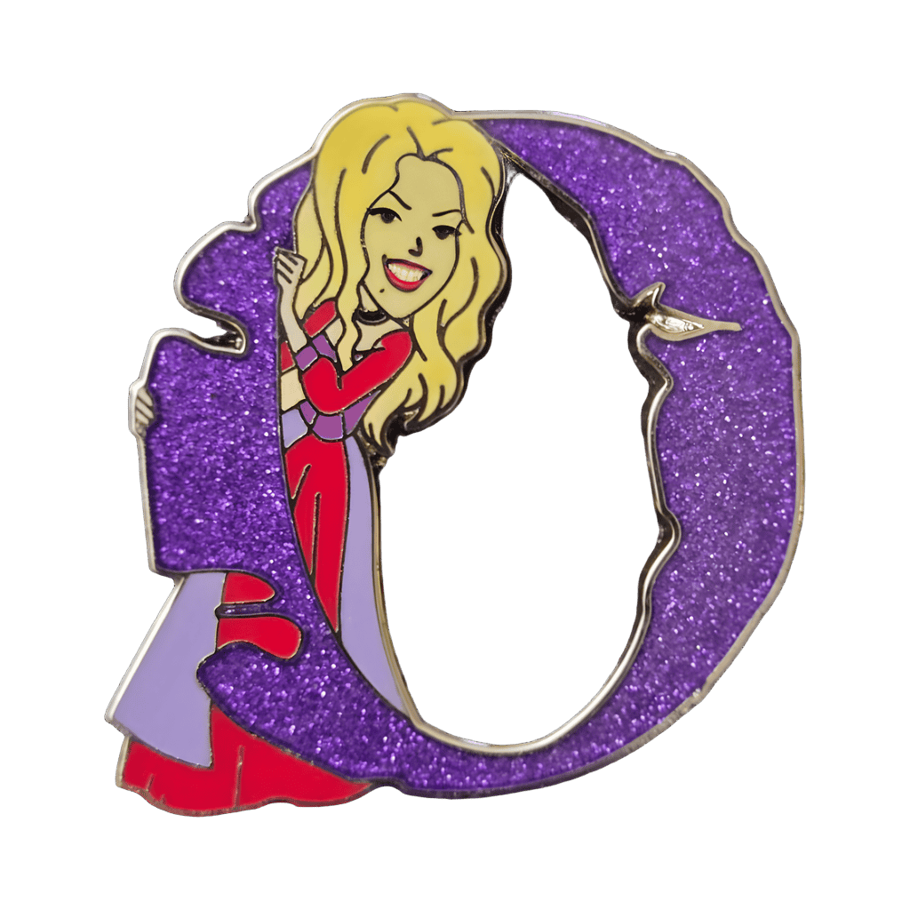 Sarah Sanderson - Letter O Disney pin