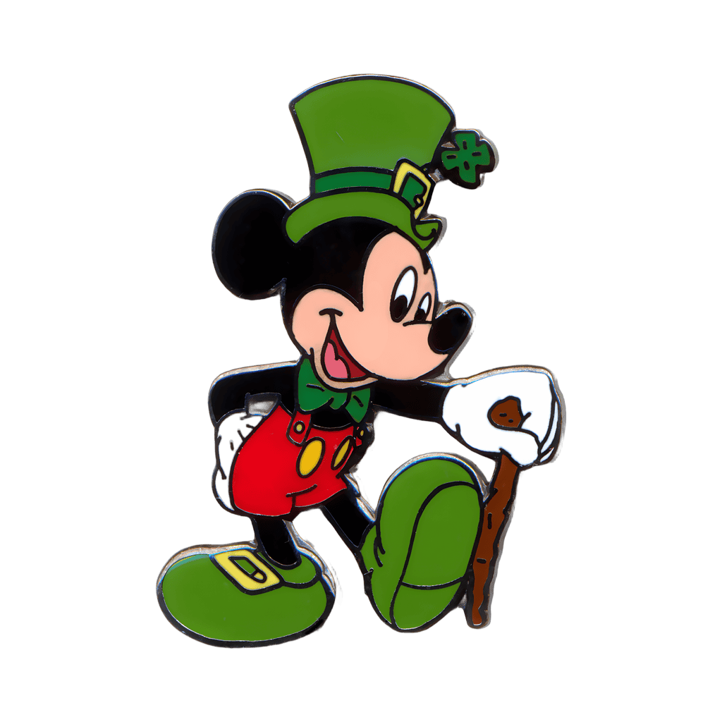 2001 - Leprechaun Mickey Mouse Disney pin