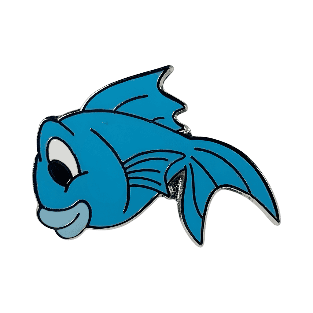 Blue Fish Disney pin