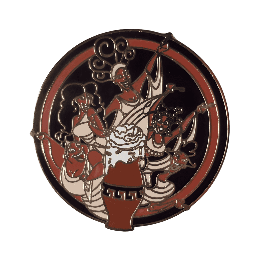 The Muses Disney pin