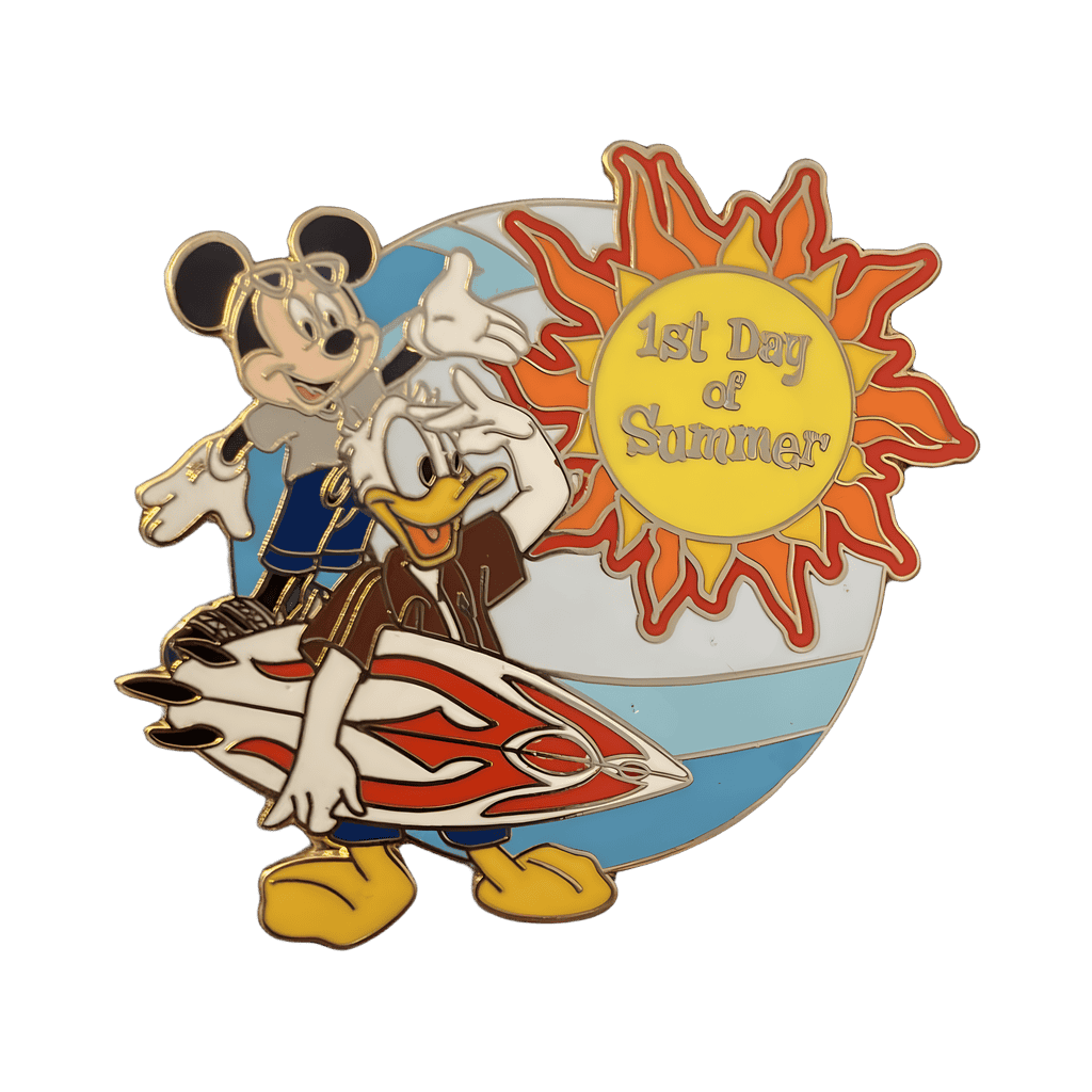 1st Day of Summer Disney pin