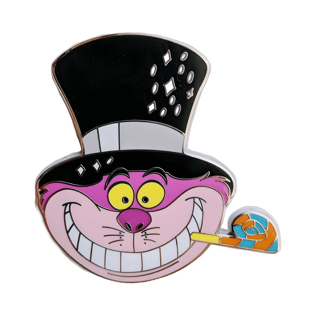 2013 - Cheshire Cat with Top Hat Disney pin