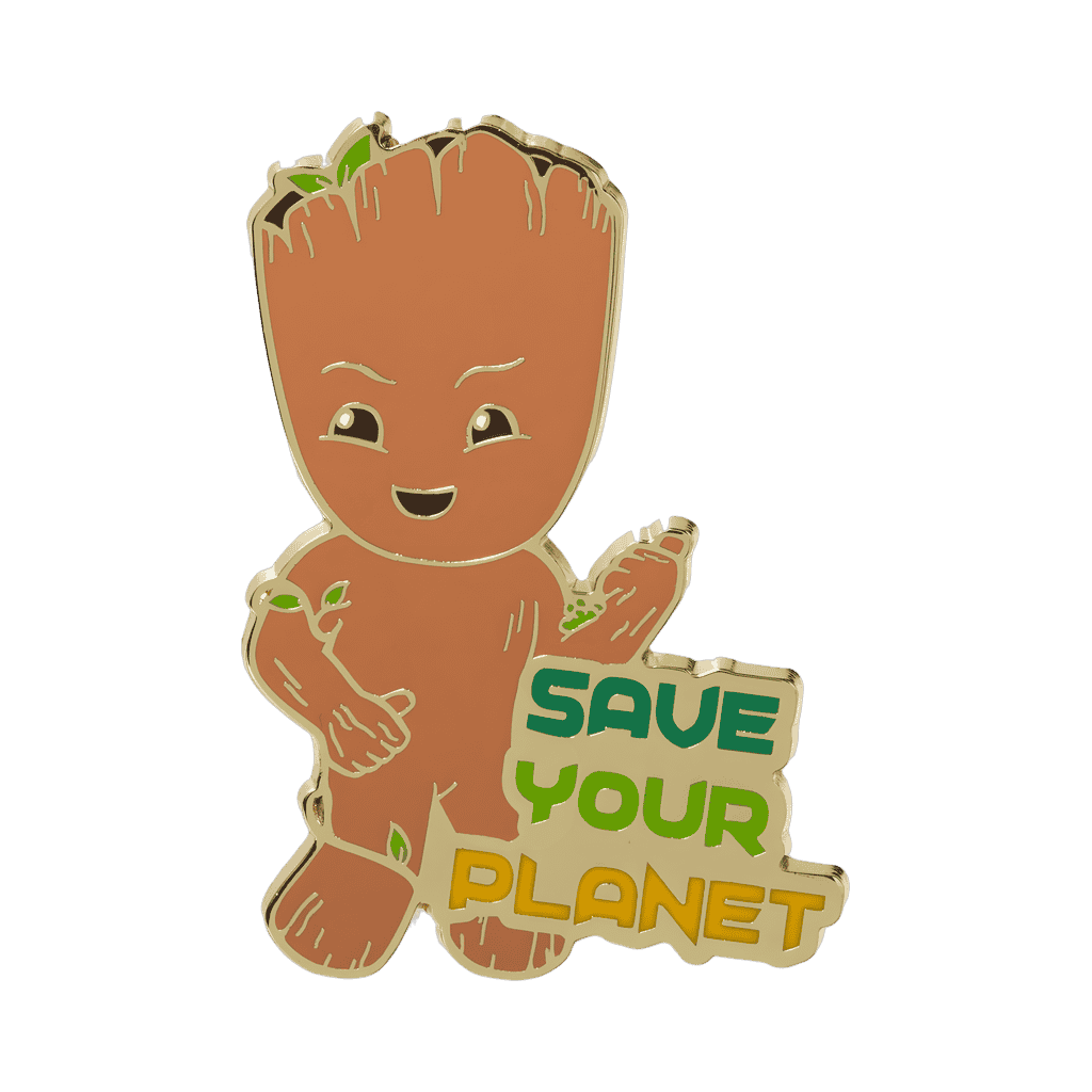 Save Your Planet Disney pin