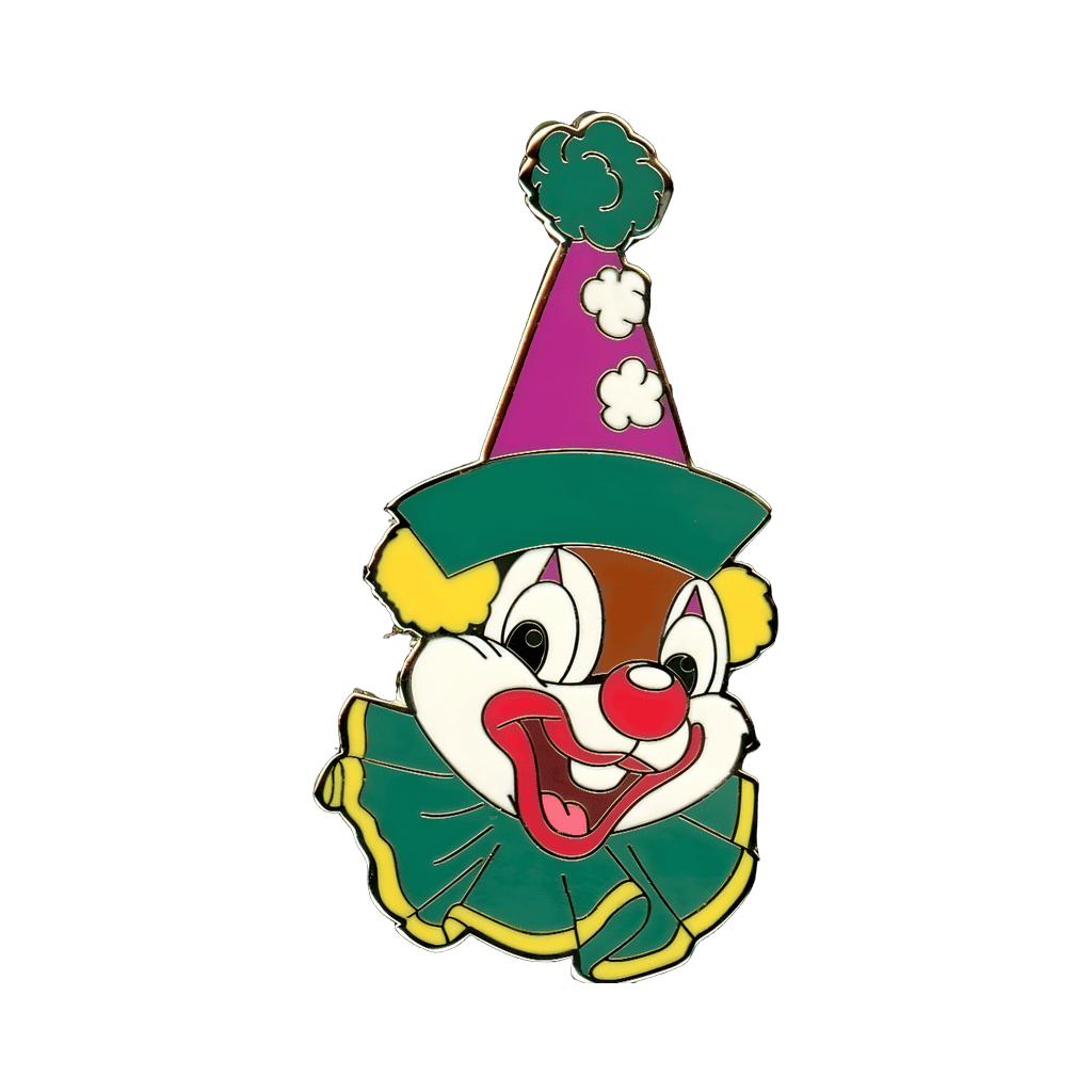 Clown Chip Disney pin